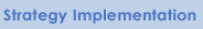 Strategy Implementation